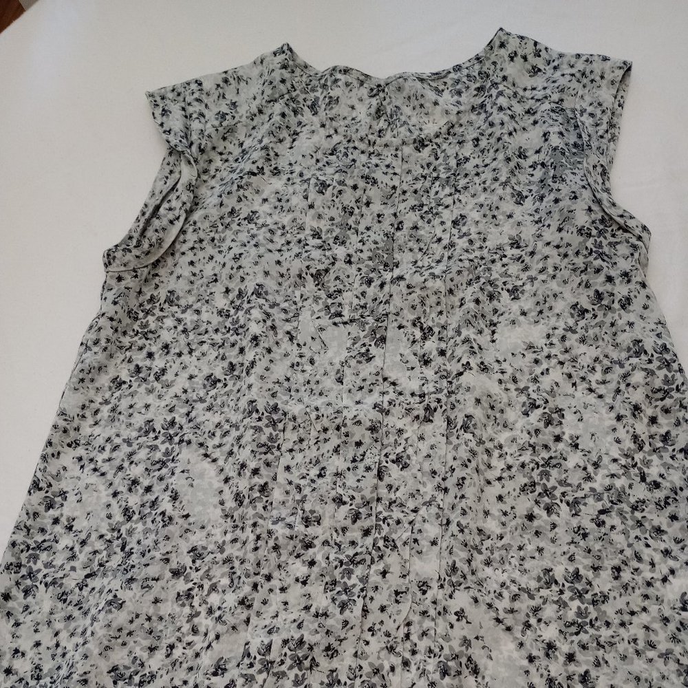 Cap sleeved blouse